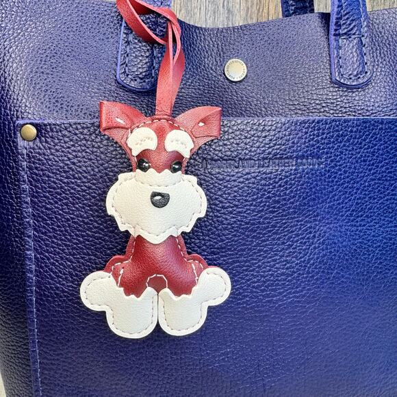 Dog Purse Charm Schnauzer Bag Charm Purse Dog lover Gift NEW FAST SHIP - Picture 2 of 7